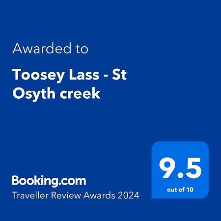 Toosey Lass - St Osyth Creek Saint Osyth Zewnętrze zdjęcie
